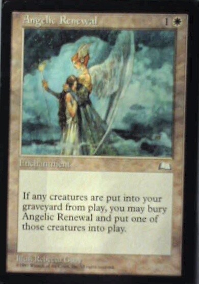 Angelic Renewal - Weatherlight: #4, Magic: The Gathering Lp R112