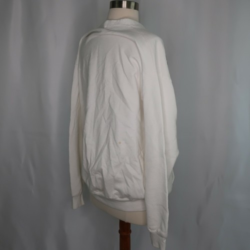 Suéter de Colección ESY Blanca Floral Colibrí con Botones Hecha en EE. UU. Mujer S/M - Imagen 4 de 12