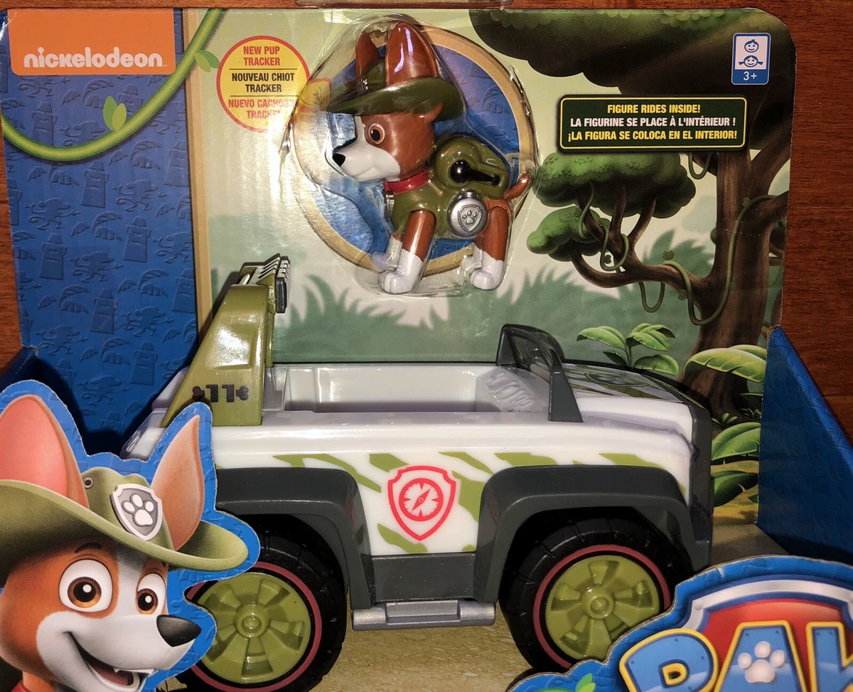 Paw Patrol Tracker's Jungle Cruiser Vehicle Toy New