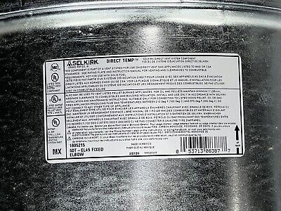 SELKIRK Direct Temp 1605215 5DT-EL45 Fixed Elbow - NEW | eBay SELKIRK Direct Temp 1605215 5DT-EL45 Fixed Elbow - NEW | eBay