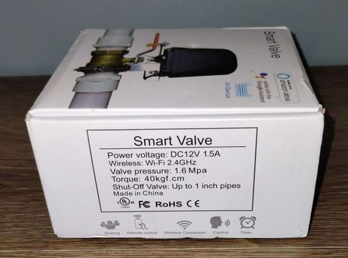 Smart Wireless Water Valve - Works with Alexa & Google Home SM-AZ713 NOB Tested - 第 4/4 張圖片