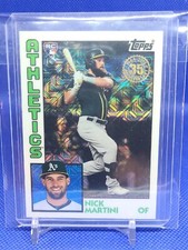 2018-19 Topps Silver Pack Rookie Nick Martini Oakland Athletics 