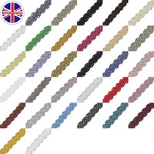 Upholstery Trim Gimp Braid Sheen Craft Cushions Lampshades 15mm 