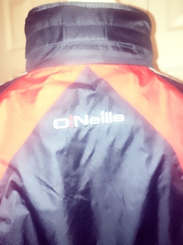 O'Neills Cork Marine GAA Hurling Football Blue & Red Lined ¼ Zip Pullover Jacket - Picture 10 of 16