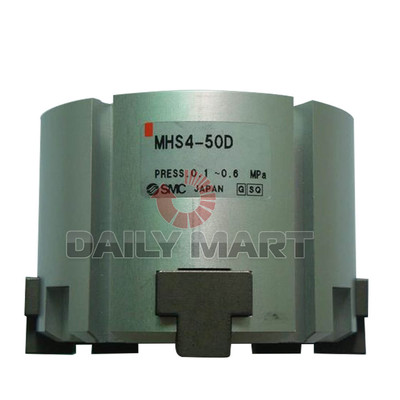 New SMC MHS4-50D 4-Finger Gripper Actuator Industrial Air Cyl Cylinder MHS450D