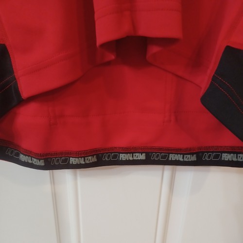 Pearl Izumi Mens Red Black 3/4 Zip Front Bicycle Shirt Top Size Sz XL EUC - Picture 4 of 12