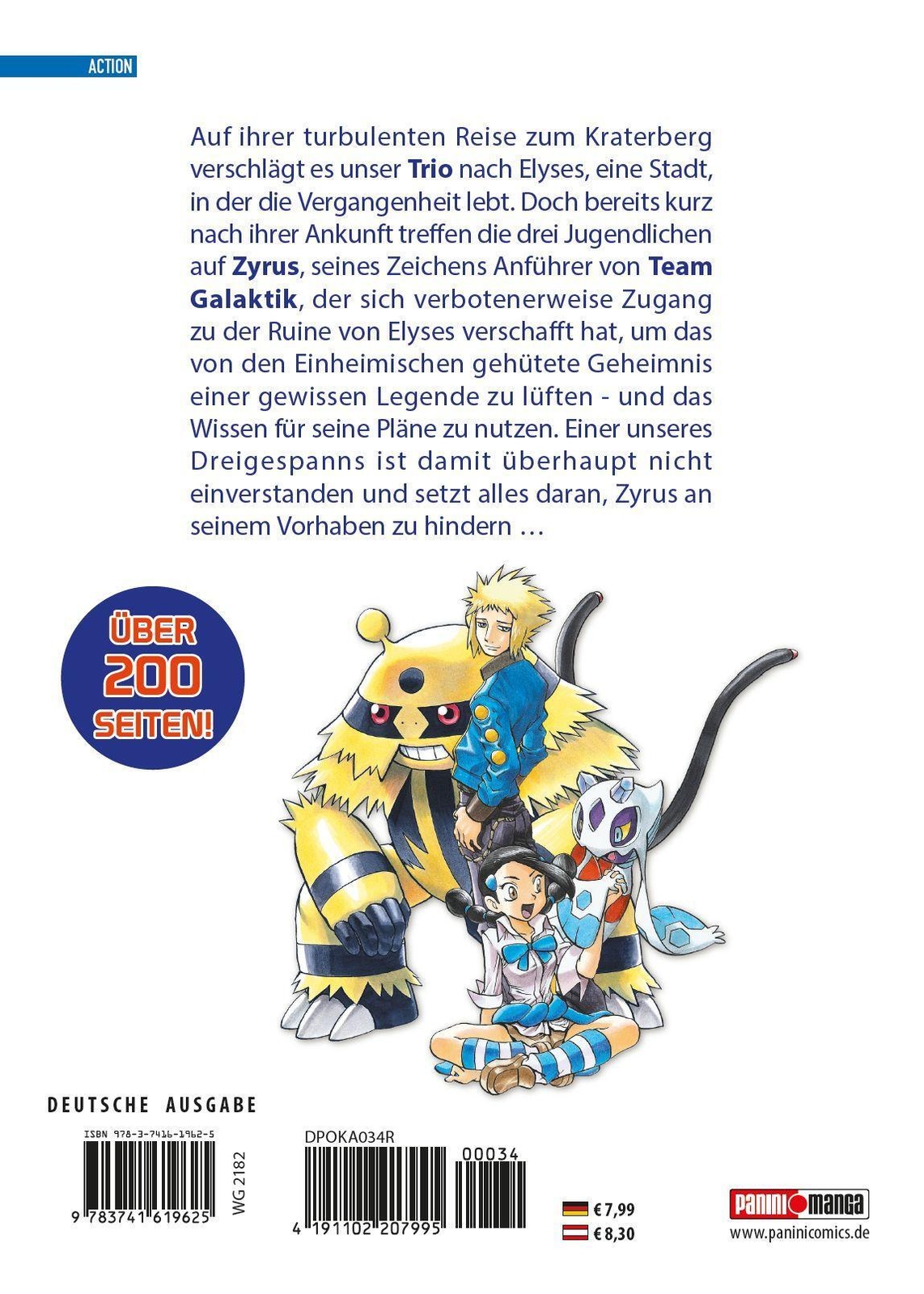 Thumbnail - Pokémon - Die Ersten Abenteuer | Bd. 34: Diamant Und Perl | Hidenori