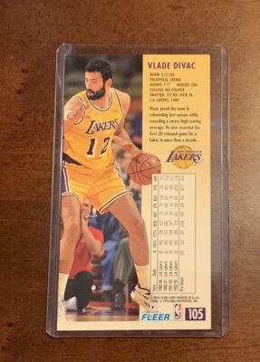 1993-94 Fleer NBA Jam Session Vlade Divac #105 HOF | eBay
