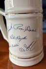 1985 Pro Football Hall Of Fame Festival Large Ceramic Mug Inductees Signatures  — photo 4