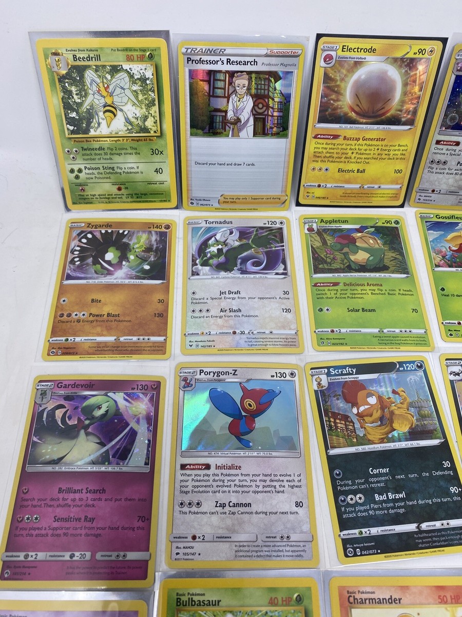 Pokémon TCG Trading Card Game 108 Card Lot Base Set And New Era