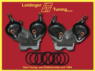 Manta B   Ansaugbrücken für Doppelvergaser, Weber - Solex, 2.2 / 2.4
