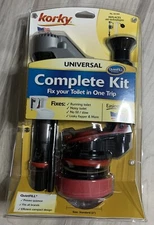 Korky QuietFILL Platinum Complete Universal Toilet Repair Kit 4010MP New