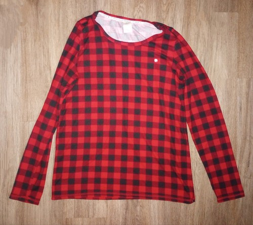 Women's Lucky Brand 2 Piece Buffalo Plaid Pajamas Size M - Picture 5 of 7