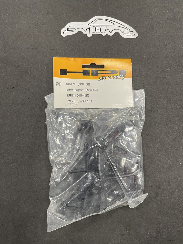 HPI Racing Vintage RC Car Part # 73407 Mount set for Micro RS4