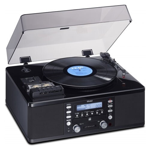TEAC LP-R550USB-B CD recorder turntable cassette player 100V NEW - Picture 3 of 7