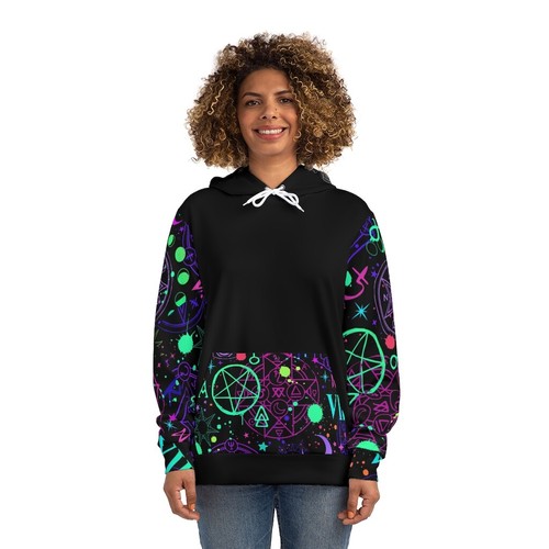 Neon Wiccan Hoodie - 第 7/13 張圖片