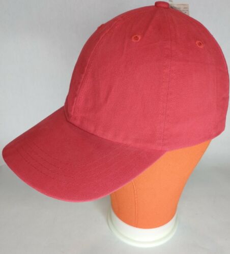 Women's Red Strapback Adjustable Hat