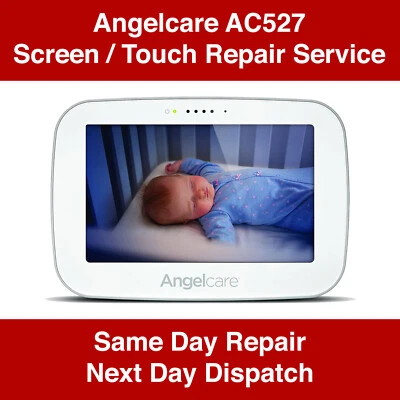 Angelcare AC527 Baby Monitor Screen / Touch Repair Service | Broken Replacement