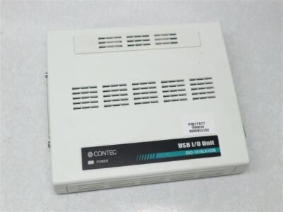 CONTEC DIO-1616LX-USB ③ Contec DIO-1616LX-USB DIO1616LXUSB USB I/O Unit 5V 0.7A 30 Days