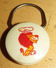 Porte-clés ancien Lion Lion Zodiaque Astrologie - Dessin animé