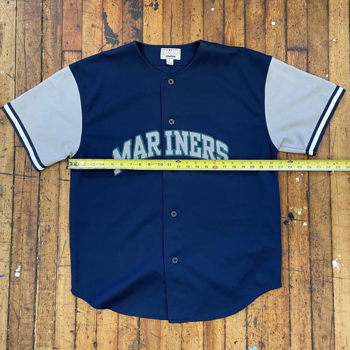 Vintage 90's ~ SEATTLE MARINERS ~ Ken Griffey Jr. #24 Multi-Color