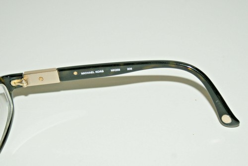 MICHAEL KORS MK 259 Oval Black Gold Eyeglasses Eyewear Frame 50*17*135 - Picture 4 of 6