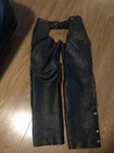 Vintage ZR1 leather CHAPS black XL motorcycle