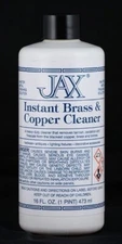 Jax Instant Brass & Copper Cleaner for Tarnish/Oxidation