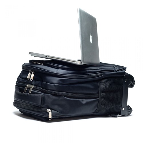 Blitzer Businessrucksack mit Trolley Rucksack Laptoprucksack Koffer - Bild 10 von 10