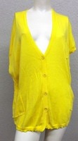 Alice + Olivia Yellow Kaci Cotton Knit Top Blouse Xs Msrp $275 Alice + Olivia Yellow Kaci Cotton Knit Top Blouse Xs Msrp $275