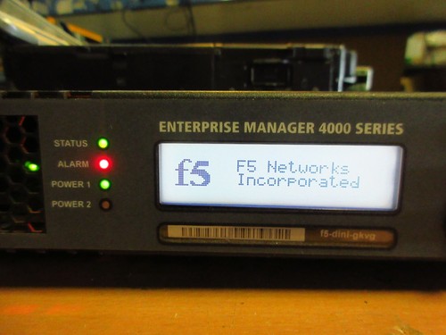 F5 NETWORKS EM4000 BIG-IP 200-0328-01 Enterprise Manager 4000 8X GIGABIT - ALARM - 第 3/3 張圖片