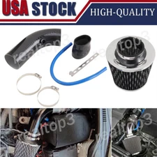 Cold Air Intake Filter Induction Kit Pipe Power Flow Hose System 3'' 76mm Hose
