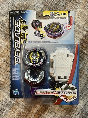 New Hasbro Beyblade Burst Turbo SwitchStrike Hades H3 Kids