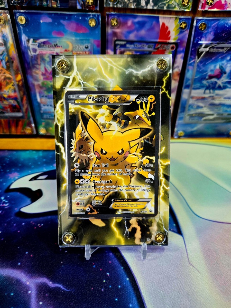 Pokemon Pikachu EX XY124 Promo Extended Art Case | eBay