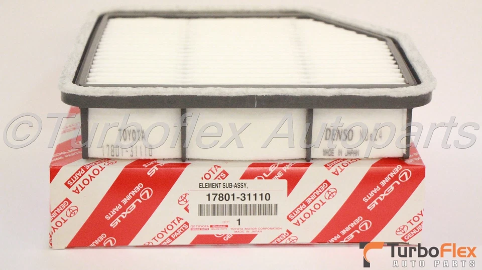 Filtro de aire original del motor Lexus IS250 IS350 06-13 GS350 GS430 06-11 17801-31110 Foto 3 de 4