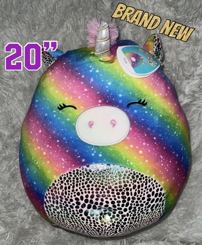 Squishmallow Official Kellytoy Plush 20" Rainbow Prim - Ultrasoft Stuffed animal - Picture 1 of 4