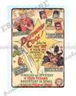 1966 comic ad Teen Titans Ultra Balloon Buster metal tin sign office design