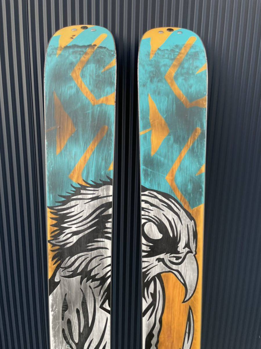 K2 Hellbent 179cm Powderfat Skis - 132mm Width - Marker K2 Hellbent 179cm Powderfat Skis - 132mm Width - Marker