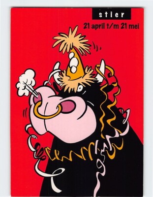 Postcard stier
