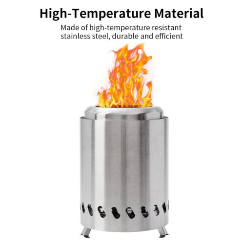 Smokeless Fire Pits for Outside Portable Fire Pit Small Firepit for Perfect P5D8 - Picture 10 of 12
