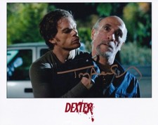 TONY AMENDOLA signed Autogramm 20x25cm DEXTER in Person autograph COA