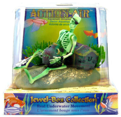 Penn Plax Action-Air Jewel Box Skeleton Aerating Aquarium ...