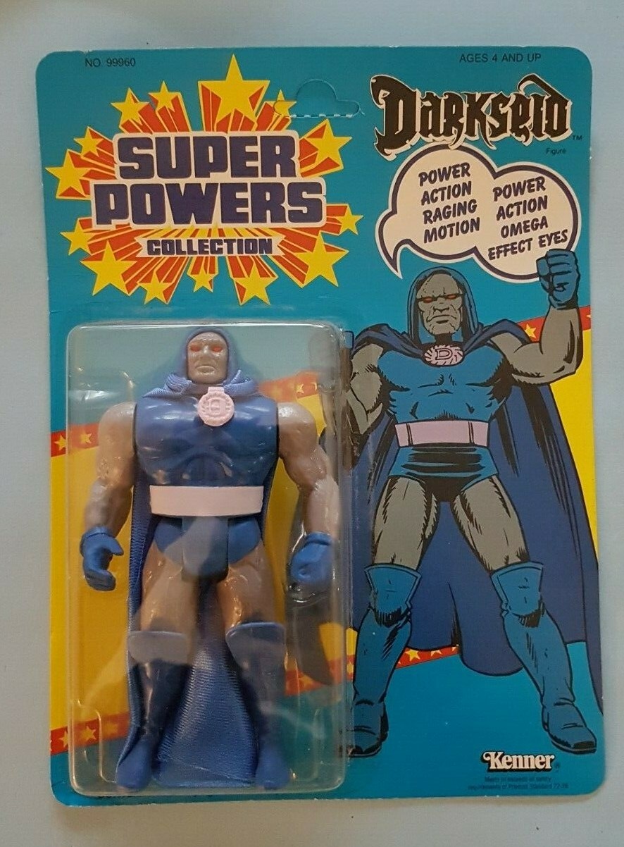 KENNER SUPER POWER DARKSEID 1985 CARD MOSC SERIES 2 KENNER SUPER POWER DARKSEID 1985 CARD MOSC SERIES 2