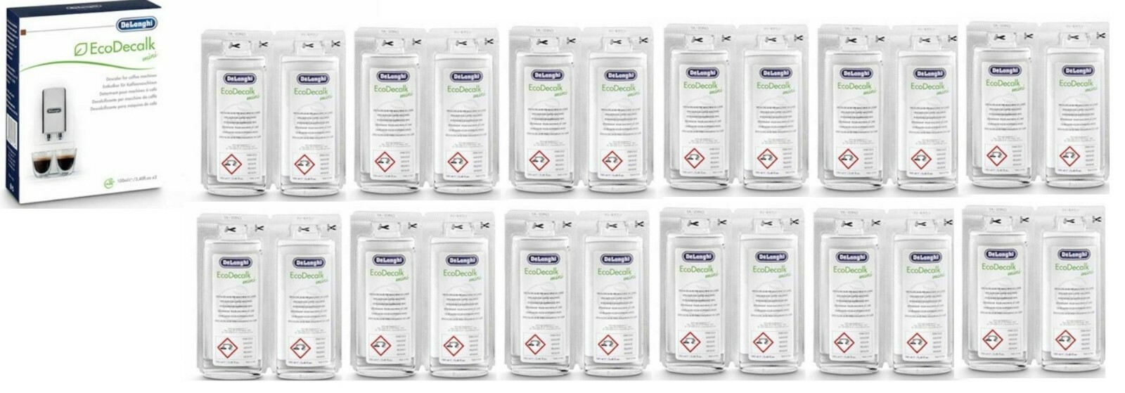 De'Longhi EcoDecalk 500ml ,100ml Coffee Machine Descaler Liquid eBay