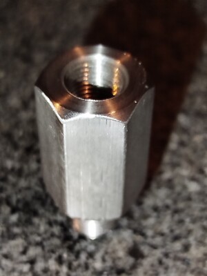 Gewindeadapter V2A  Außengewinde M10x1 auf IG 1/8 - 27 NPT- Adapter für Geber