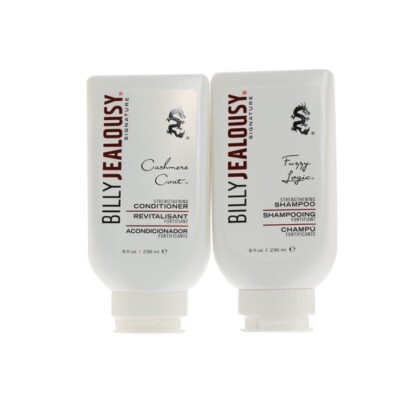 BILLY JEALOUSY Cashmere Coat Conditioner & Fuzzy Logic Strengthening Shampoo 8oz