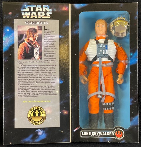 1996 WAVE 1 Hasbro Star Wars Collector Series 12" Action Figure SET OF 7 MIB - Picture 12 of 22