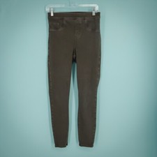 Spanx Size Medium M Jean-ish Ankle Pull On Stretch Skinny Slim Leggings Jeans