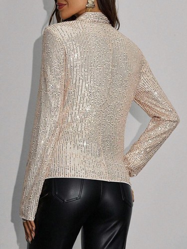 go*lden Mujer Moda Cuello Alto Chaqueta Corta Ganso - Imagen 16 de 26