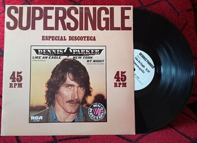 DENNIS PARKER ** Like An Eagle ** VERY SCARCE 1979 Spain PROMO 12'' Single